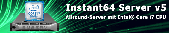 Dedizierte Server Instant64: Detailbeschreibung zum Server - Modell