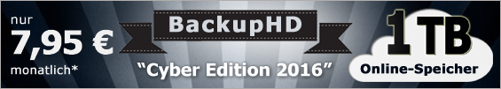 BackupHD Cyber Edition 2016