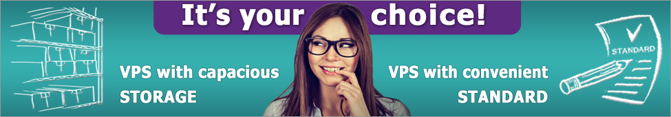 It's your choice: VPS Offers