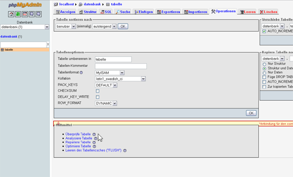 Mysql returning