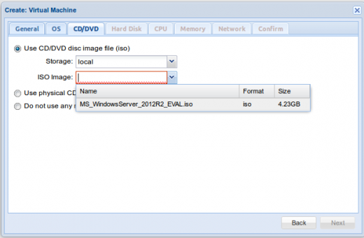 Instance create